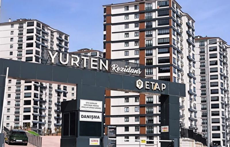 Yurten Rezidans: binanın dış görünümü (referans kataloğundan)